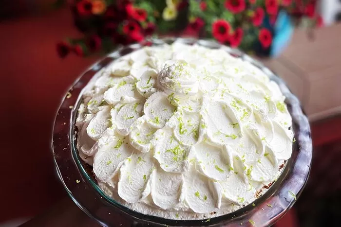Heather’s house-made key lime pie